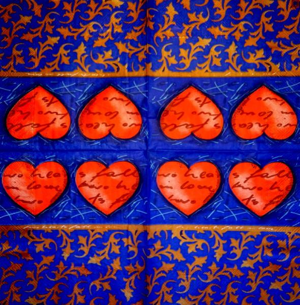 019 Heart / Hearts - 3-ply - Design House